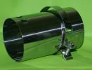 Capa inox para d�namo (12V) com al�a-suporte