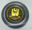 Hornbutton Split bus black with Wolfsburg Symbol