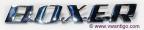 Emblema "Boxer" metal cromado Emblema "Boxer" metal cromado