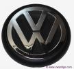Logotipo VW cromado traseiro Fusca Itamar 8cm