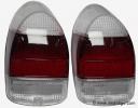 Taillight clear/red/clear (pair)