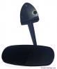 Retrovisor interno Fusca at 76 preto metal